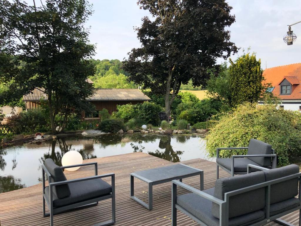 Gite Piscine Jacuzzi Privatises Clos Valentin Freulleville Kültér fotó